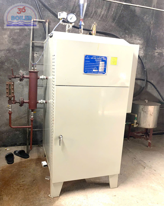 Electric boiler with 190 kg/h steam capacity